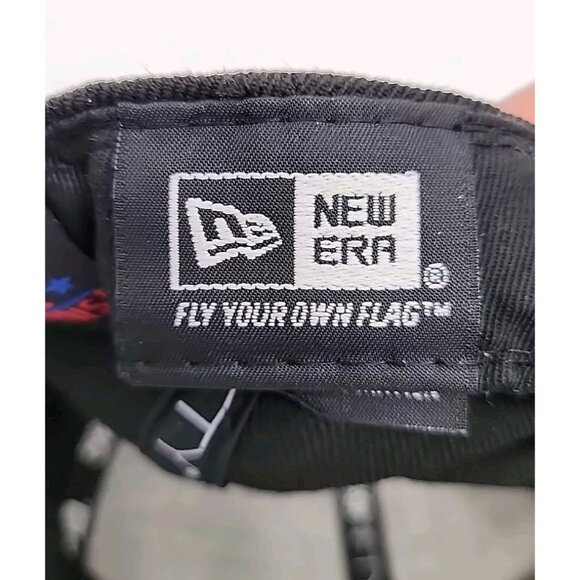 New Era 59Fifty Boston Red Sox Men's Black Baseball Cap Size 7 1/8 - Picture 9 of 10